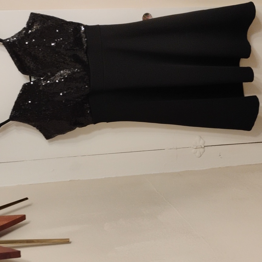 Almost Famous Little Black Sequin Dress 🌹